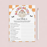 She Found Her Boo Party Game Most Likely To Printable by LittleSizzle