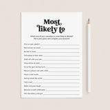 Printable Most Likely To Questions for Work by LittleSizzle