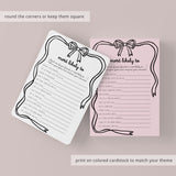 Whos The Most Likely To Galentine's Game for Friends Printable
