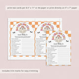 She Found Her Boo Party Game Most Likely To Printable