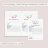 Pink Sweet 16 Games Printable