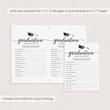 Graduation Party Game Most Likely To Printable