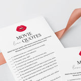 Girls Night Movie Game with Answer Key Printable