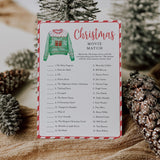 Printable Christmas Movies Game for Ugly Sweater Party