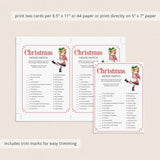 Christmas Movie Matching Game Printable