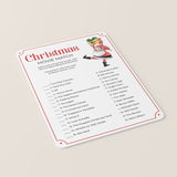 Christmas Movie Matching Game Printable