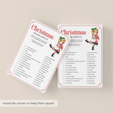 12 Printable Christmas Games to Play with Family + FREE Secret Santa Questionnaire