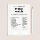 Fun Housewarming Party Game Music Match Download by LittleSizzle