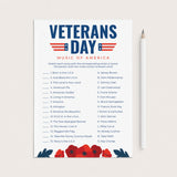 Music of America Match Up Game for Veterans Day Printable by LittleSizzle