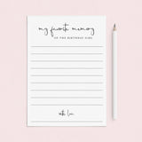 My Favorite Memory of the Birthday Girl Cards Printable by LittleSizzle