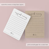 My Favorite Memory of the Birthday Girl Cards Printable