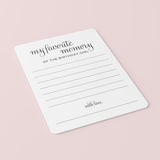 Share Your Favorite Memory Of The Birthday Girl Cards Printable