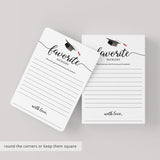 Favorite Memory Of The Graduate Cards Printable