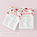 Santa's Naughty or Nice List for Adults Printable