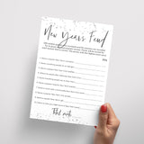 New Year's Feud with Answers Printable