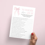 Coquette Baby Shower Games Bundle for Girl Printable