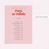 Pink and Red Bachelorette Game Bundle Printable