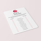 Porn or Polish Game with Answer Key Printable