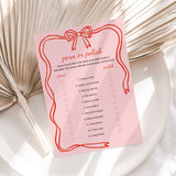 Wavy Border Porn or Polish Game with Answers Printable