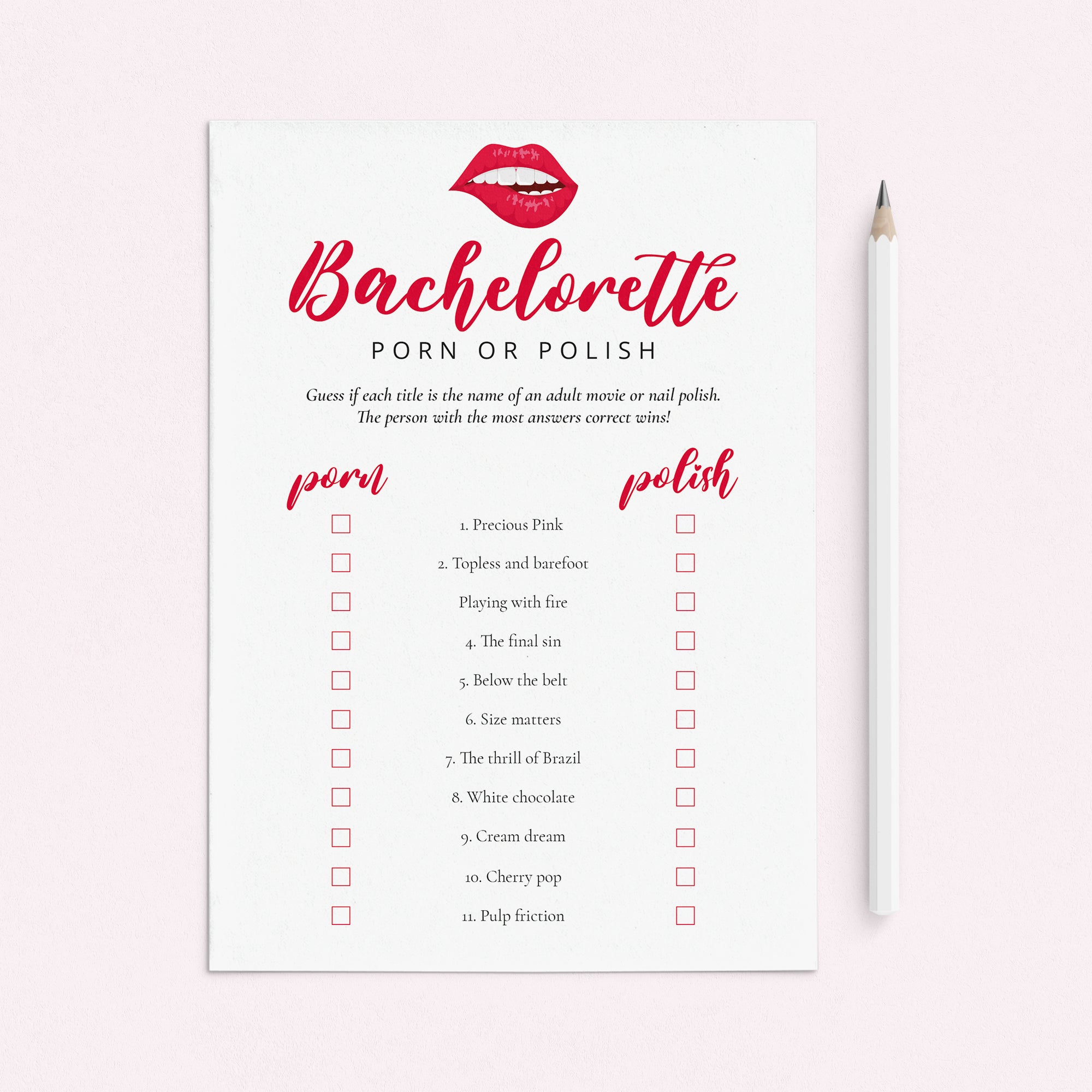 Bachelorette Porn or Polish Answers Included by LittleSizzle
