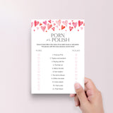 Galentines Game Porn or Polish with Answers