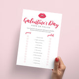 Porn or Polish Galentines Day Game with Answer Key Printable