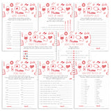 8 Printable Nurse Trivia Games by LittleSizzle