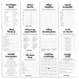 Printable Work Party Games Bundle by LittleSizzle