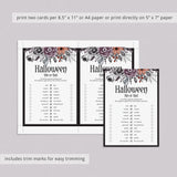 Printable Halloween This or That Questions