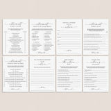 Minimalist Retirement Party Games Bundle Printable by LittleSizzle
