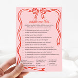 Wavy Border Valentines Day Games Printable