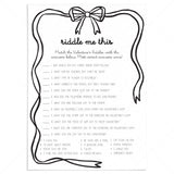 Fun Valentines Riddles and Answers Digital Download by LittleSizzle