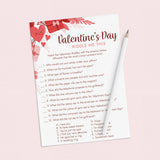 12 Valentine's Day Games for Adults Printable