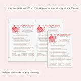 Valentine's Day Riddle Me This With Answers Printable