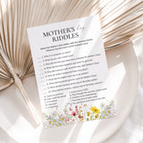 Mother's Day Riddles with Answers Printable