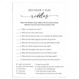 Funny Mothers Day Jokes and Riddles Printable by LittleSizzle