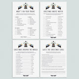Friendsmas Party Games Bundle Instant Download by LittleSizzle