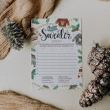 Ugly Christmas Sweater Game Scattergories Printable