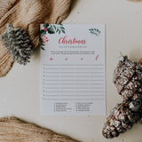 Printable Holiday Party Game Scattergories