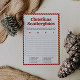 Christmas Scattergories Game Printable PDF