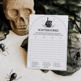 Till Death Bridal Shower Scattergories Printable