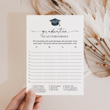 Graduation Day Game Printable Scattergories