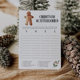Printable Christmas Scattergories Game Instant Download