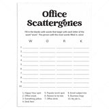 Scattergories Game for Work Party | Printable by LittleSizzle