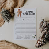 Printable Christmas Scattergories Game Instant Download