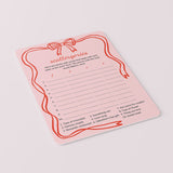 Valentines Scattergories Categories Game Printable