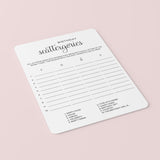 Fun Birthday Party Game for All Ages Printable Scattergories