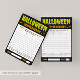 Last-Minute Halloween Party Games Instant Download