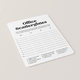 Scattergories Game for Work Party | Printable