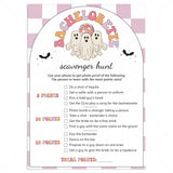 Last Boo Before I Do Party Scavenger Hunt Game Printable by LittleSizzle